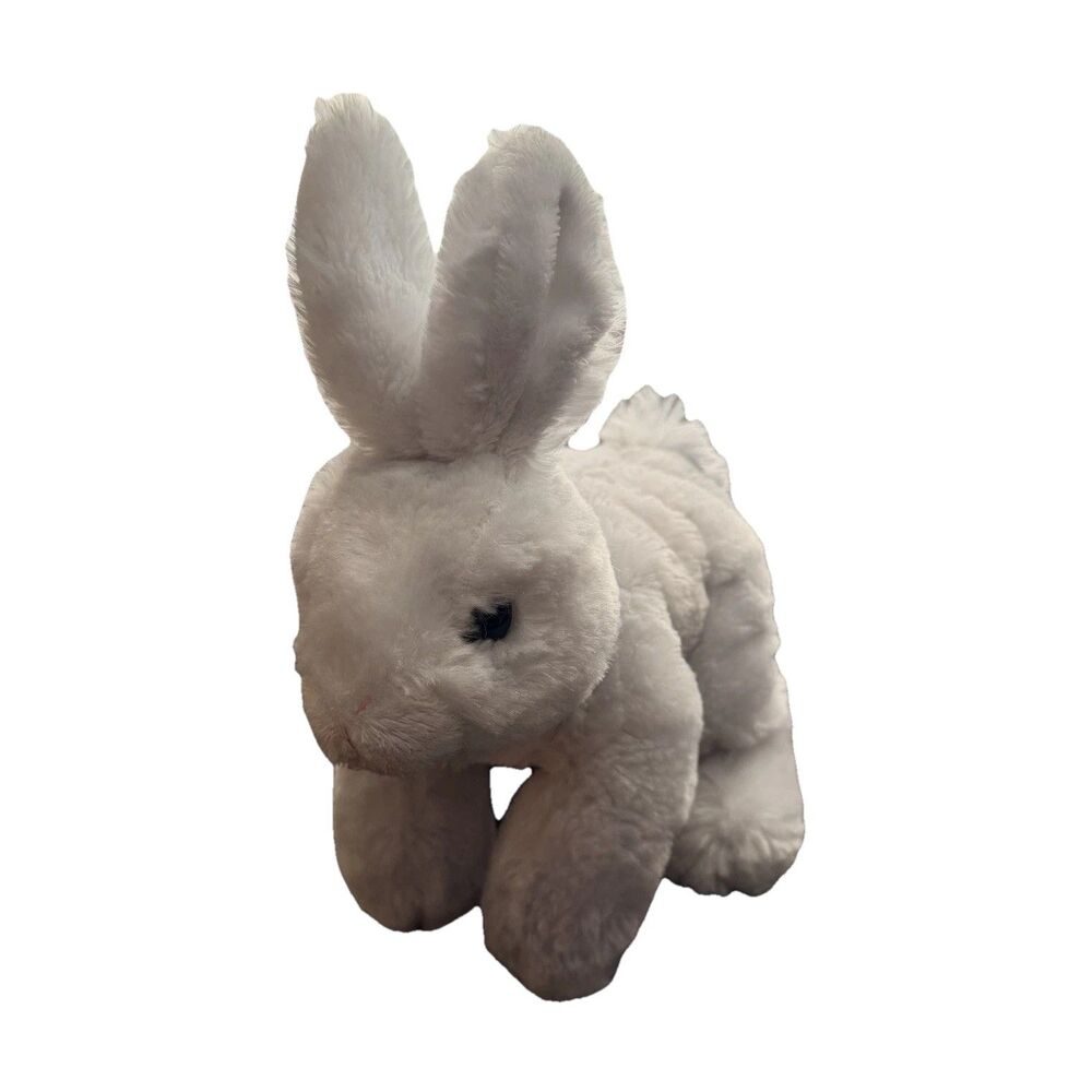 Aurora White Rabbit Plush Stuffed Animal
